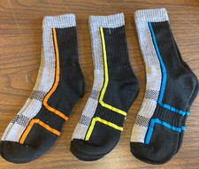 Boys Crew Socks NWOT 3 pair XS