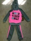 Toddler Girl's Two-Piece Sweat Outfit by Angel Face Size 3T * Brand New w/ Tags!