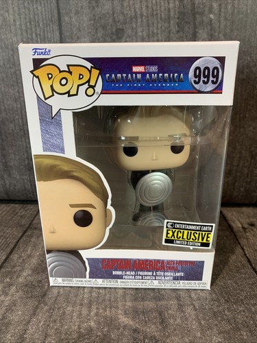 Funko Pop Marvel: CAPTAIN AMERICA Prototype Shield #999 EE Exclusive