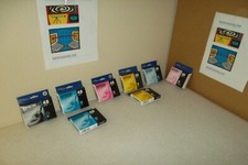 LOT-8 Epson 48 ink Cartridge C/M/Y/K for Epson Stylus R200 R300M RX500 620 NEW