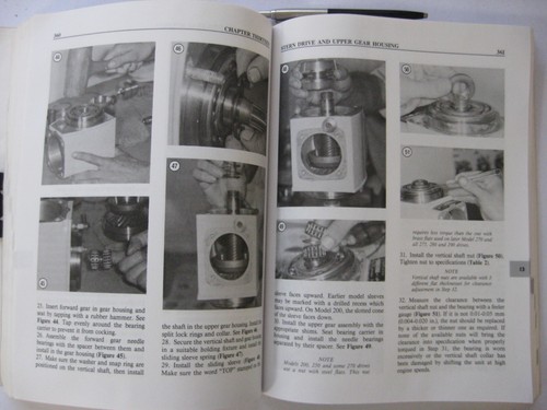 VOLVO STERN DRIVE WORKSHOP MANUAL,1968 to 1993 inc.Duo Prop. models. - Picture 13 of 15