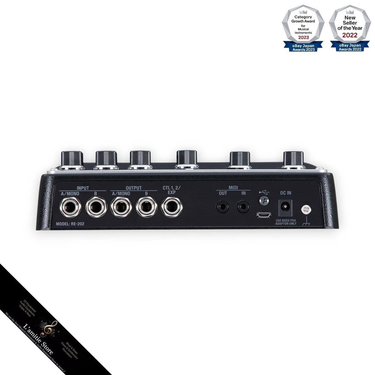 Boss RE-202 Space Echo Guitar Effects Pedal RE202 RE-201 RE201
