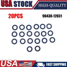 Set Of 20 For Toyota Lexus Oil Drain Plug Washer Gasket 90430-12031