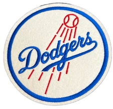 Los Angeles Dodgers Embroidered Iron-on Team Logo Patch