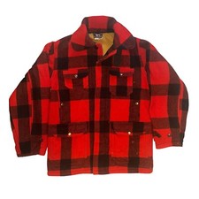 Vintage 1960 True Vintage Woolrich Wool Plaid Hunting Jacket