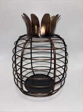 Metal 7.5” Pineapple Shaped Cork Holder Cage
