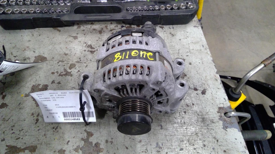 Alternador usado compatible con: Dodge Durango 2013 3,6 L 220 amperios grado A Foto 2 de 4