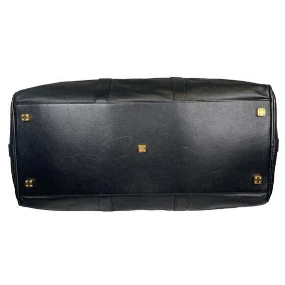 LOEWE★ゴールド金具　ブラックボストンバック Loewe Leather Black Gold Zip Large Boston Duffel Keepall 50