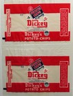 RARE 1940s Dickey New Orleans Potato Chips Popcorn Cellophane Wrapper Columns — photo 5