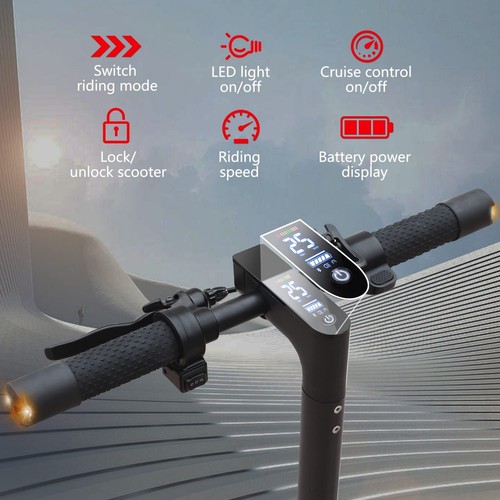 AOVOPRO AP07 Trottinette électrique 350W double suspension clignotants pliable - Afbeelding 2 van 8
