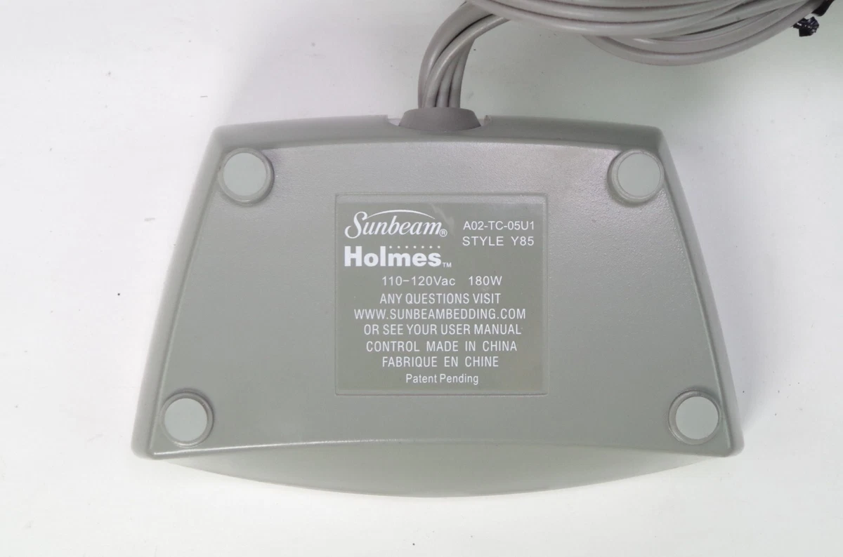 Sunbeam Holmes Electric Heating Blanket Controller A02-TC-05U1 Style-Y85 |  eBay