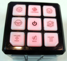 Winning Fingers Flashing Cube Electronic Memory/Brain Game 4-in-1 Handheld Game
