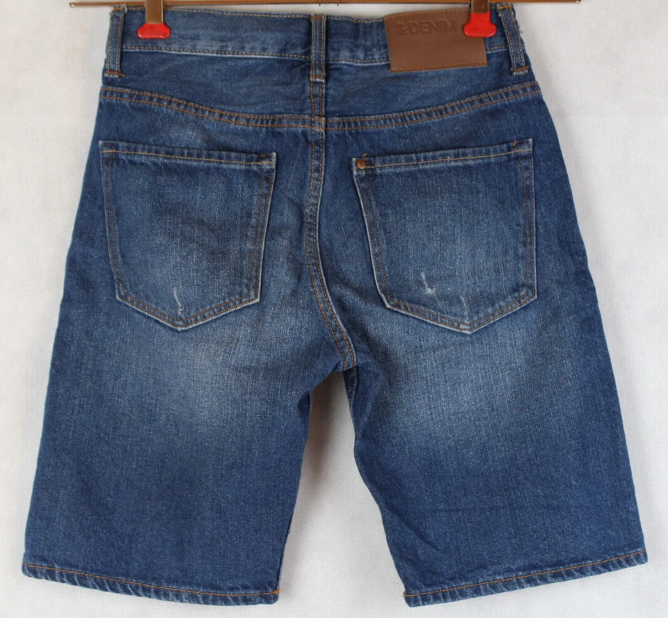 H&M Pantaloni Corti 3/4 Jeans Ragazzi Taglia 140/146, In Ottime Condizioni - Immagine 2 di 2