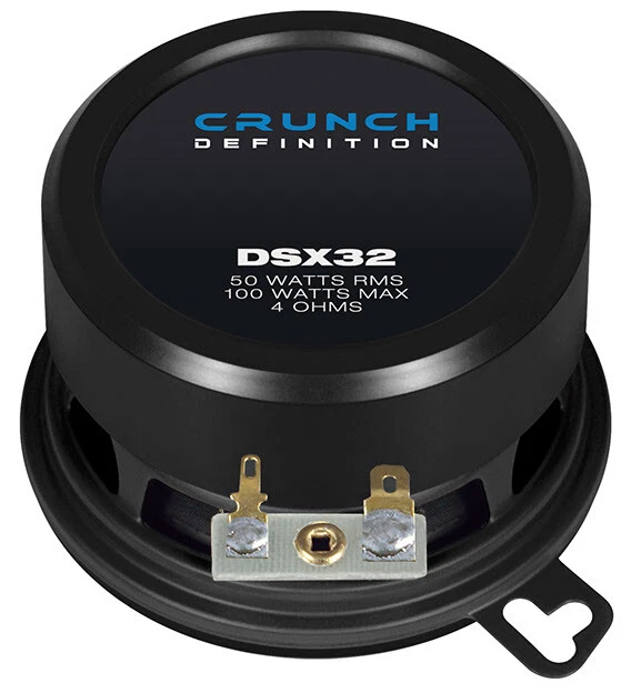 Crunch DSX32 3.5" 8cm 2 Way Coaxial Car Speakers Custom Fit 1 Pair - Image 4 of 4