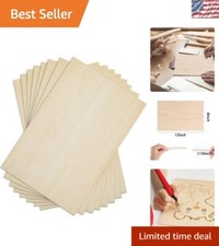 12x8 Inch Basswood Sheets - Perfect for Arts, Crafts  Model Building
