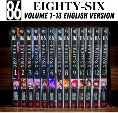 86 EIGHTY-SIX English Version Light Novel Vol.1-13 New By Asato Asato FAST SHIP