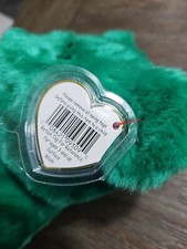 TY Beanie Buddy - ERIN the Irish Bear 14 inch - MWMTs Stuffed Animal Toy