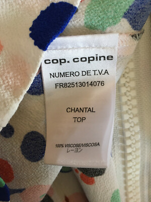 Top Cop Copine Modèle Chantal - Taille 40, Multicolore, Viscose, Occasion Très Bon état