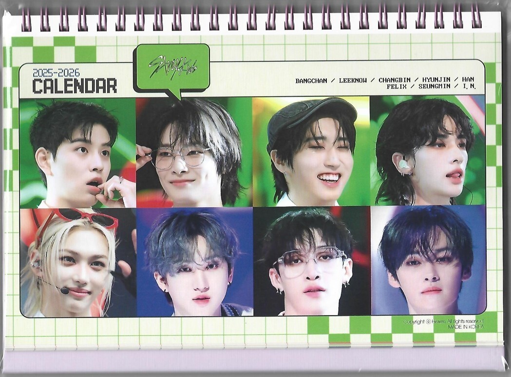 Stray Kids Photo Calendar 2025 & 2026 K-POP 2025.05 | eBay