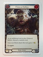 Flesh And Blood History Pack Vol.1 Primeval Bellow (Blue) 1HP042 NM/M