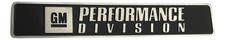 Gm Performance Division Car Badge Polished Stainless Steel Sticker Emblem