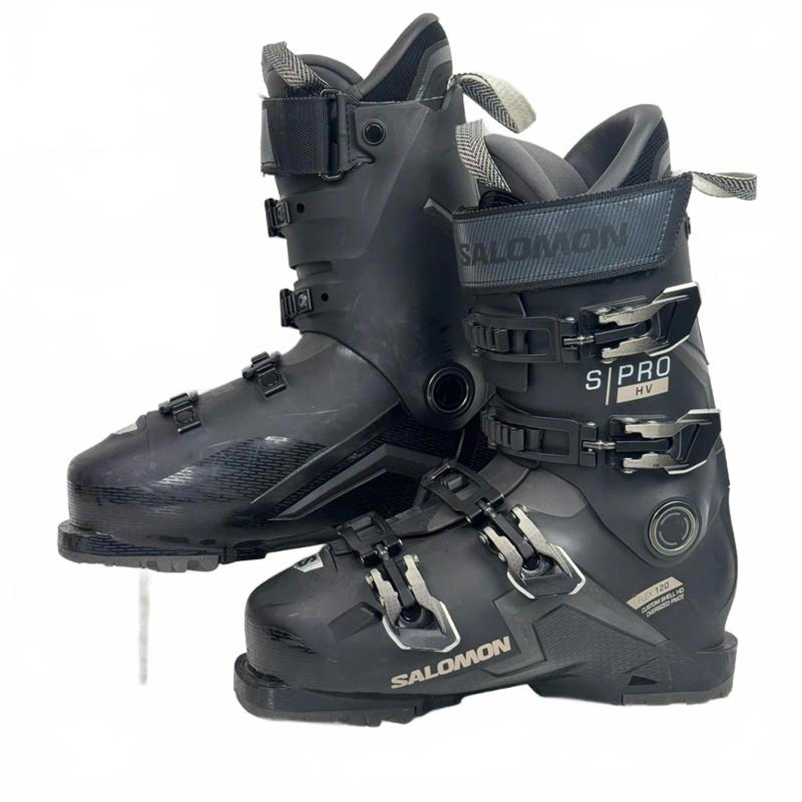 Scarponi da sci Salomon S Pro HV Flex 120 neri Mondo taglia 25