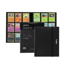 BCW Basics Folio 9-Pocket Card Album - Black ...