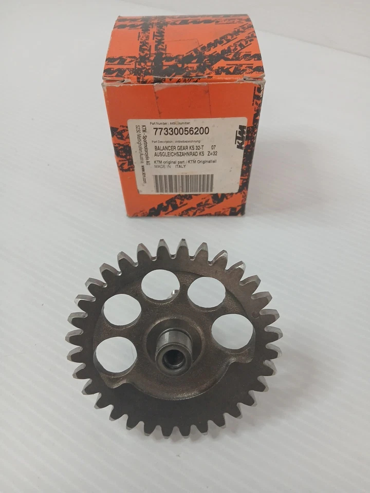 БАЛАНСИРОВЩИК ВОДЯНОГО НАСОСА GEAR KS 32-T, 450 SXF XCF 505 XCF 77330056200 НОВЫЙ OEM KTM - Изображение 3 из 4