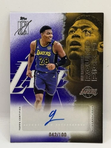 2025 Topps Signature Rui Hachimura Base (RAW)