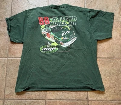 Vintage Y2K Winner’s Circle Dale Earnhardt Jr #88 Amp Green T-Shirt Men’s XXL - Image 1 of 4