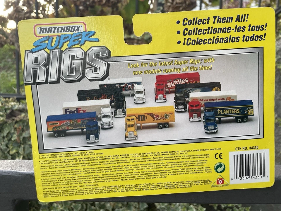 1:64 MATCHBOX SUPER RIGS KENWORTH BURGER KING NUOVO - Immagine 4 di 4
