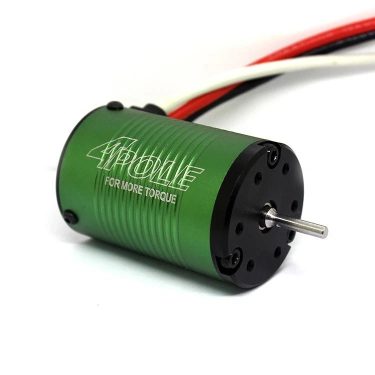 Castle 1410-1Y 3800KV 4-Pole Brushless Motor 2-3S for 1/10 RC Buggy Truck Car - Image 4 of 4