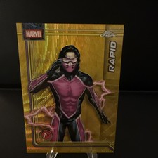 2026 Topps Chrome Marvel Comics GOLD Wave Refractor RAPID Debut 1ST #143 /50