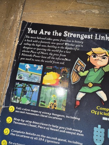 The Legend of Zelda: Wind Waker Guía Oficial del Jugador Nintendo Power Game Cube - Imagen 7 de 11
