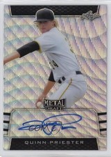 2019 Leaf Metal Draft Wave 3/30 Quinn Priester #BA-QP1 Auto 6u5