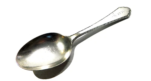 William & Mary Sterling Silver Child Spoon by Lunt