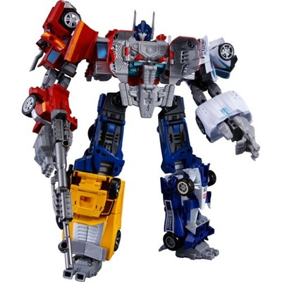 UW-05 Convoy Grand Prime Combiner Set of 5 | Transformers Unite Warriors | Takar