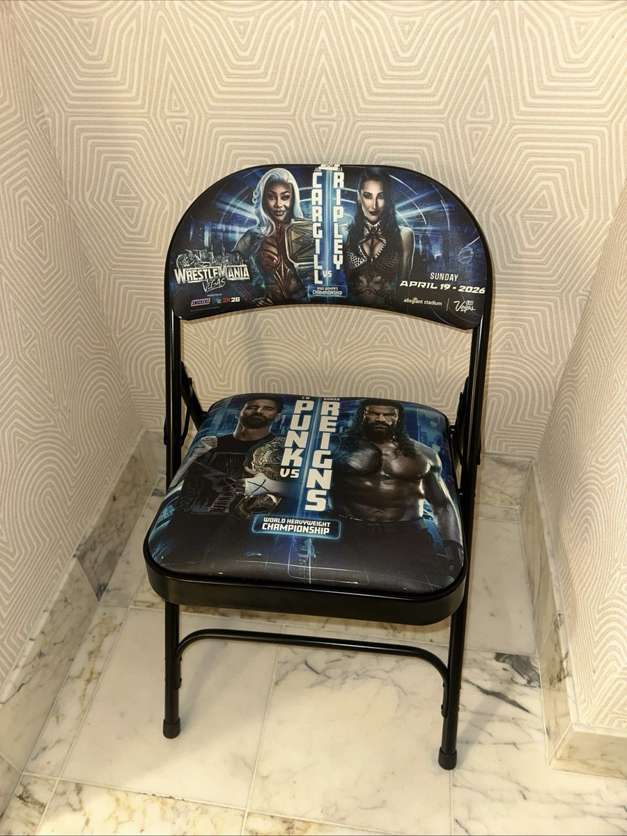 Wrestlemania Chair for sale | eBay