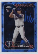 2024 Topps Chrome Update Sapphire Edition Justin Foscue #USCS296 3hd