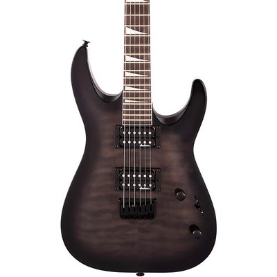 Jackson JS Series Dinky Arch Top JS32Q DKA HT Transparent Black Burst