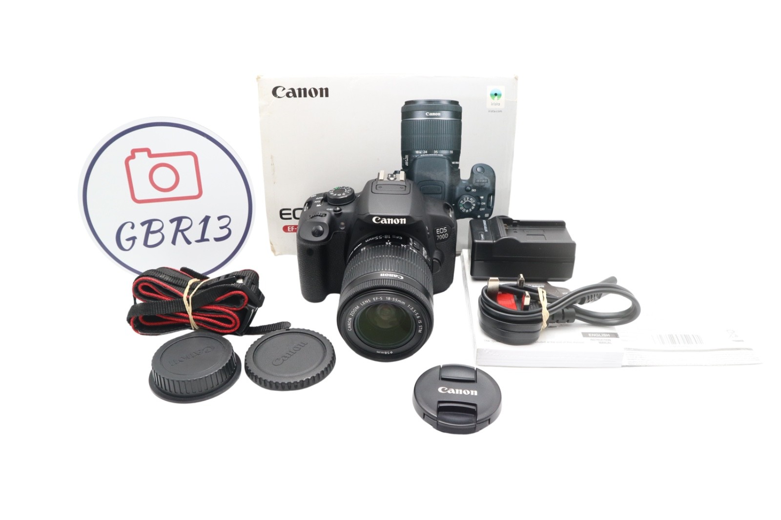 Canon 700D DSLR Camera 18MP with 18-55mm, Shutter Count 17460, Very Good Cond.