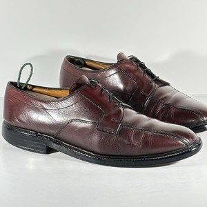 Allen Edmonds Hillcrest Oxford Shoes‎ Men\'s 8.5 D Brown Leather Comfort Red Lace Allen Edmonds Hillcrest Oxford Shoes Men\ main image 3
