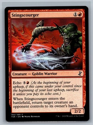 Magic MTG Time Spiral Remastered 4x Stingscourger #192/289 TCG CCG Playset