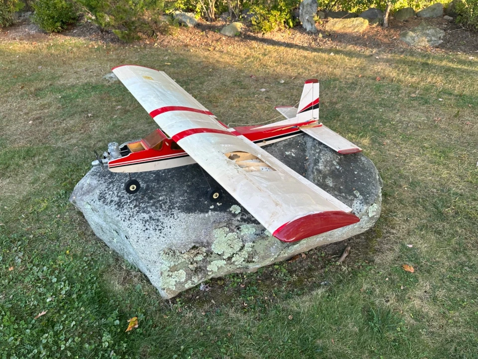 MOTOR DE GAS SUPERTIGRE 40 AVIÓN RADIOCONTROLADO RC VINTAGE PARA REPUESTOS Foto 4 de 4