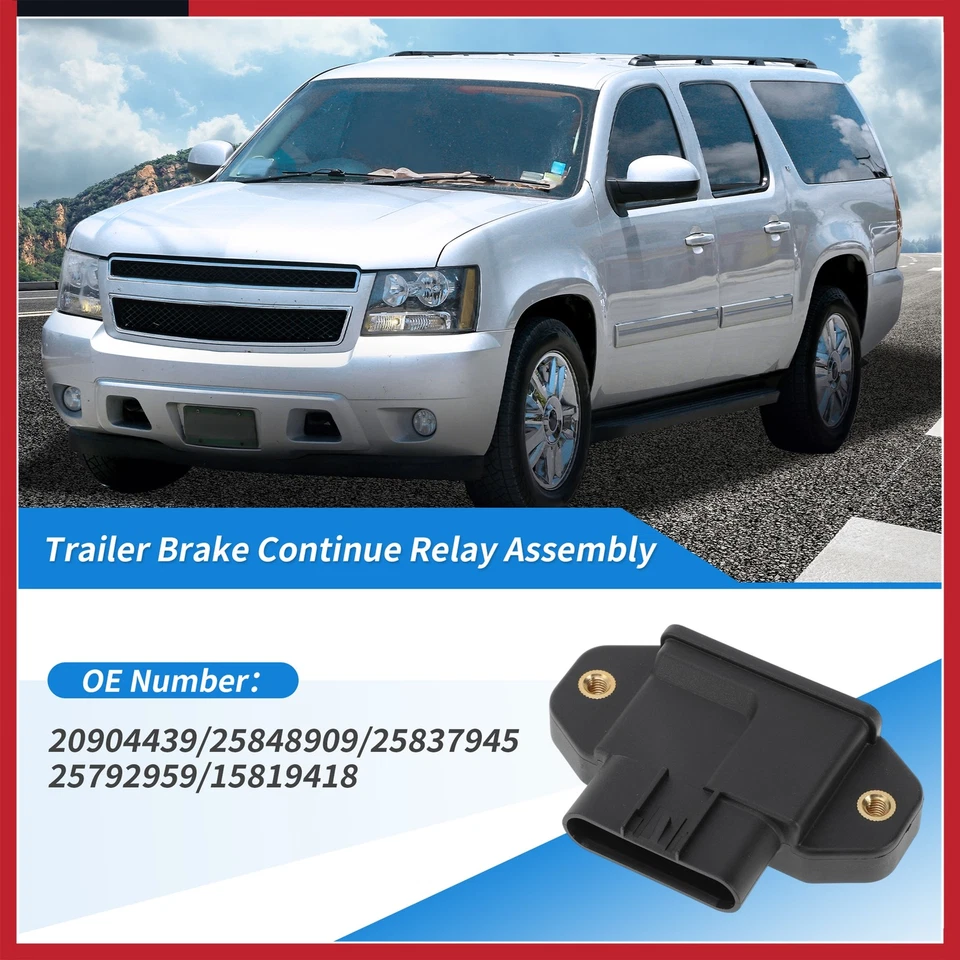 Relé continuo de freno de remolque No.20904439 para GMC Yukon XL 2500 6.0 Foto 2 de 4