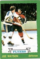1973-74 Topps #91 Joe Watson Philadelphia Flyers