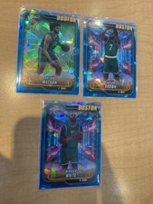 2024-25 Topps Chrome Sapphire Anton Watson RC + Derrick White + Jaylen Brown