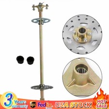 29" Go Kart Rear Live Axle Kit, Sprocket  Hub, Brake Assembly New USA