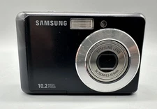 Samsung SL30 10MP Digital Camera with 3x Optical Zoom Black WORKS! READ DESCRPTN