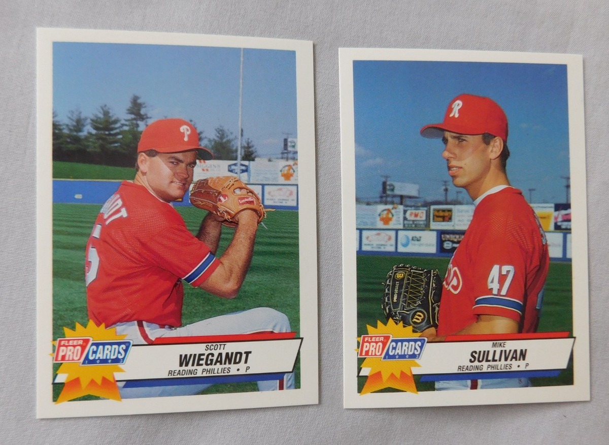 1993 Fleer ProCards Reading Phillies Baseball Card Pick one